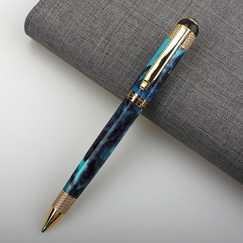 Rotating Metal Oily Ballpoint Pens For Writing Letters
