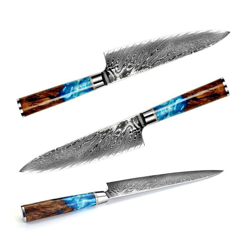 Stainless Steel Kitchen Knives Are At Home