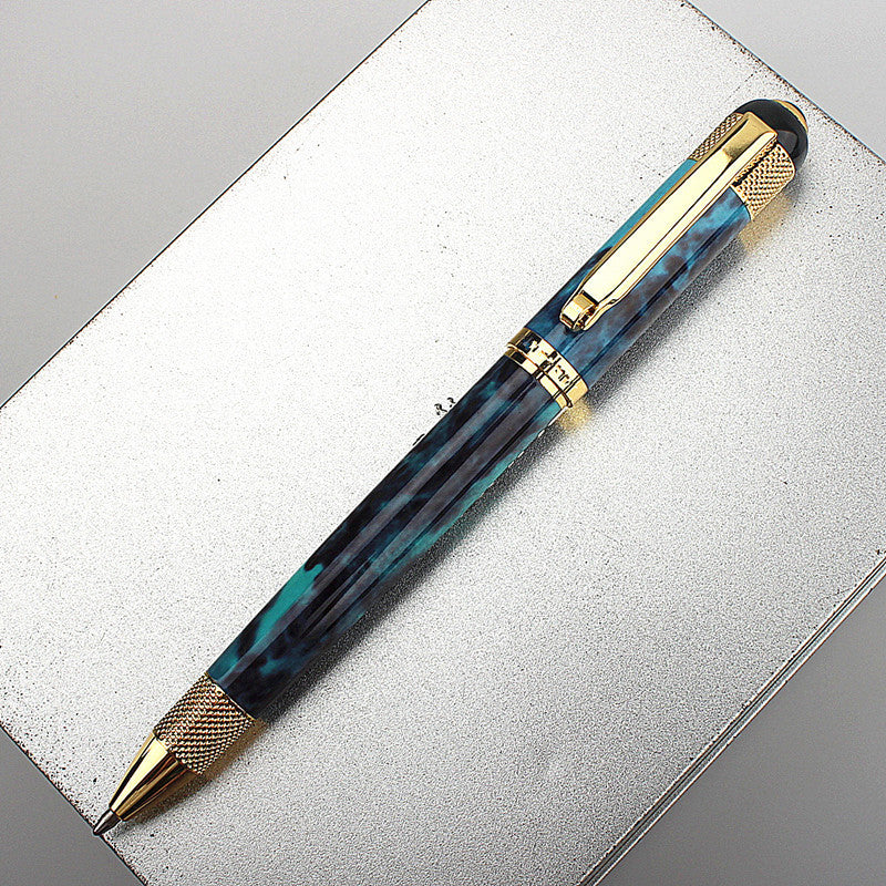 Rotating Metal Oily Ballpoint Pens For Writing Letters