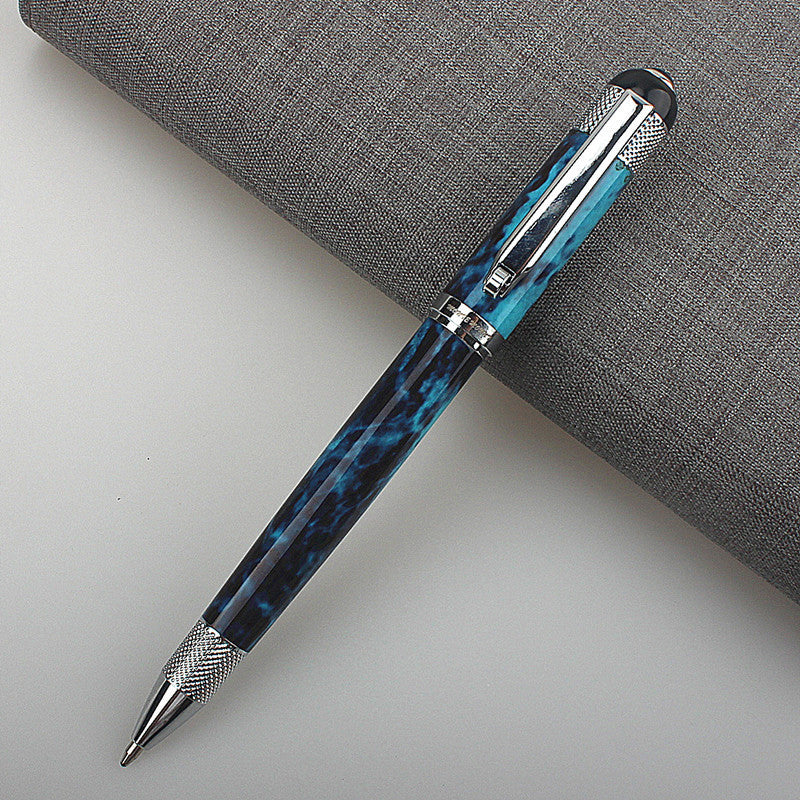 Rotating Metal Oily Ballpoint Pens For Writing Letters