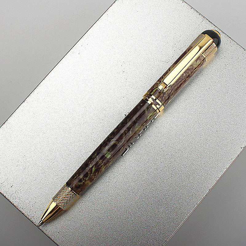 Rotating Metal Oily Ballpoint Pens For Writing Letters