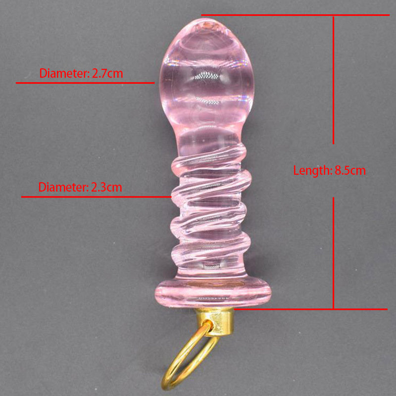 Men's And Women's Fashion Minimalist Glass Massage Tools