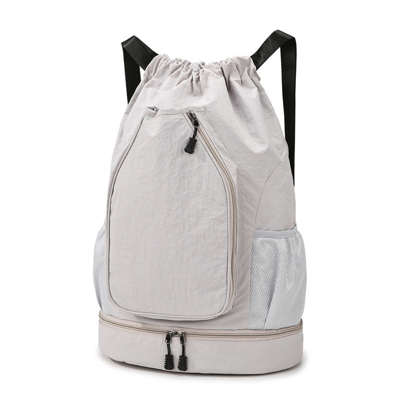 Drawstring Drawstring Pocket Outdoor Tennis Backpack