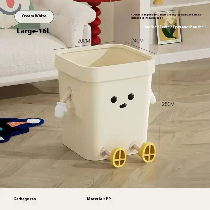 Large Trash Can Without Cover
