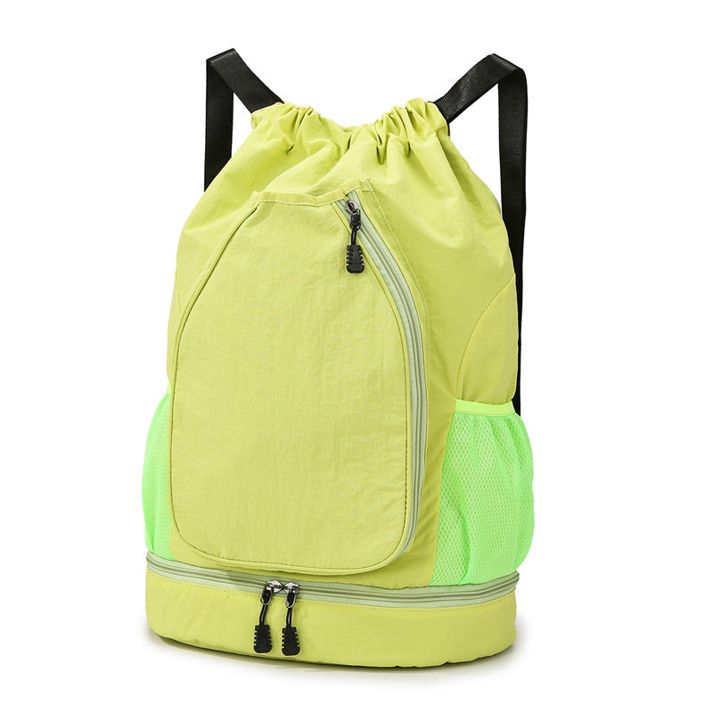 Drawstring Drawstring Pocket Outdoor Tennis Backpack