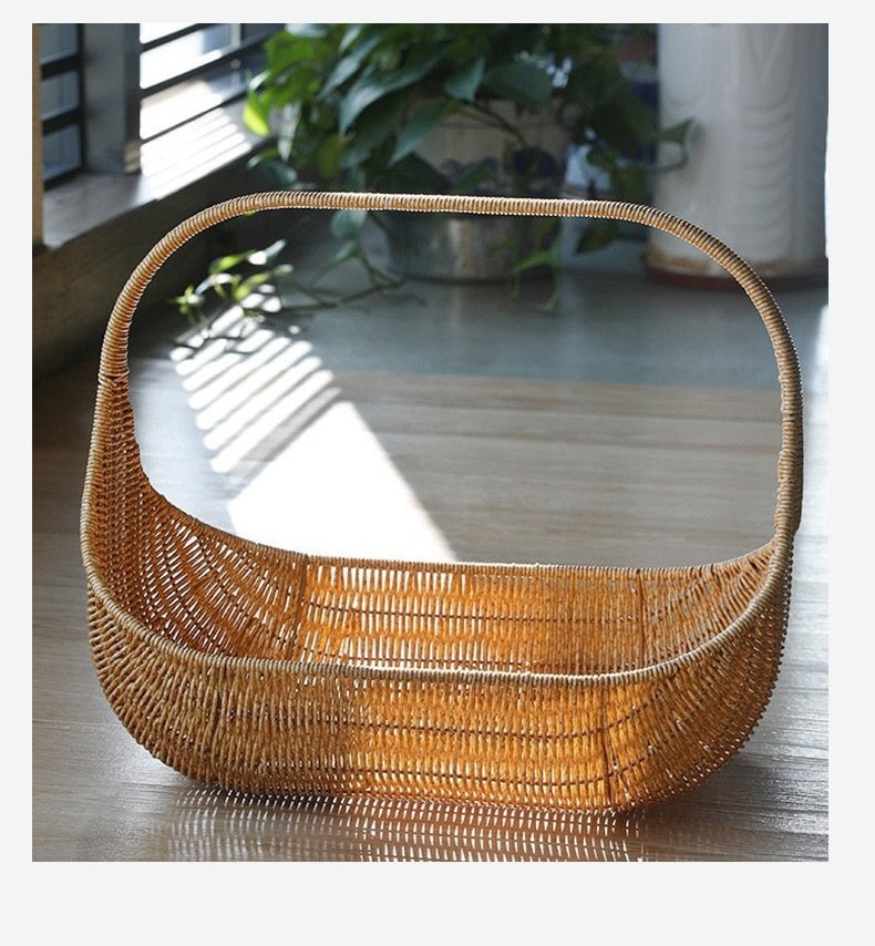 Hand-carrying Multifunctional Fruit Basket Picnic Picking