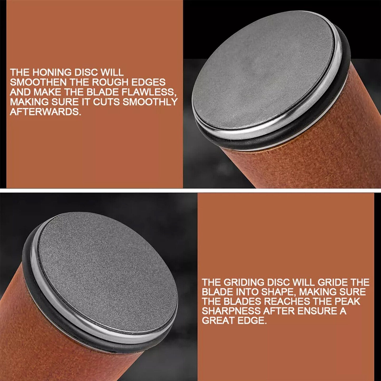 Knife Sharpener Kit Rolling Edge Countertop Knife Sharpener Knife Stone For Cooking