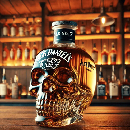 Funny French Whiskey Bottle