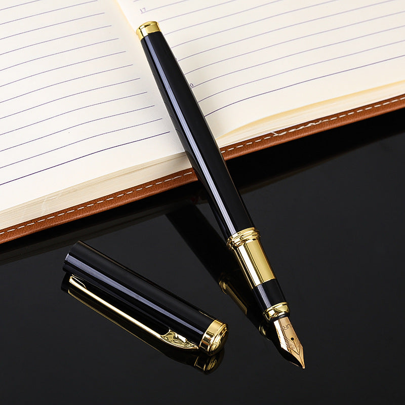Business Metal Fountain Pen Calligraphy Pen Iridium Nib