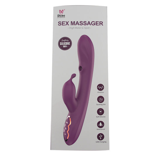 Vibration Sucking Masturbation Stick Female Soft Silicone Female Sex