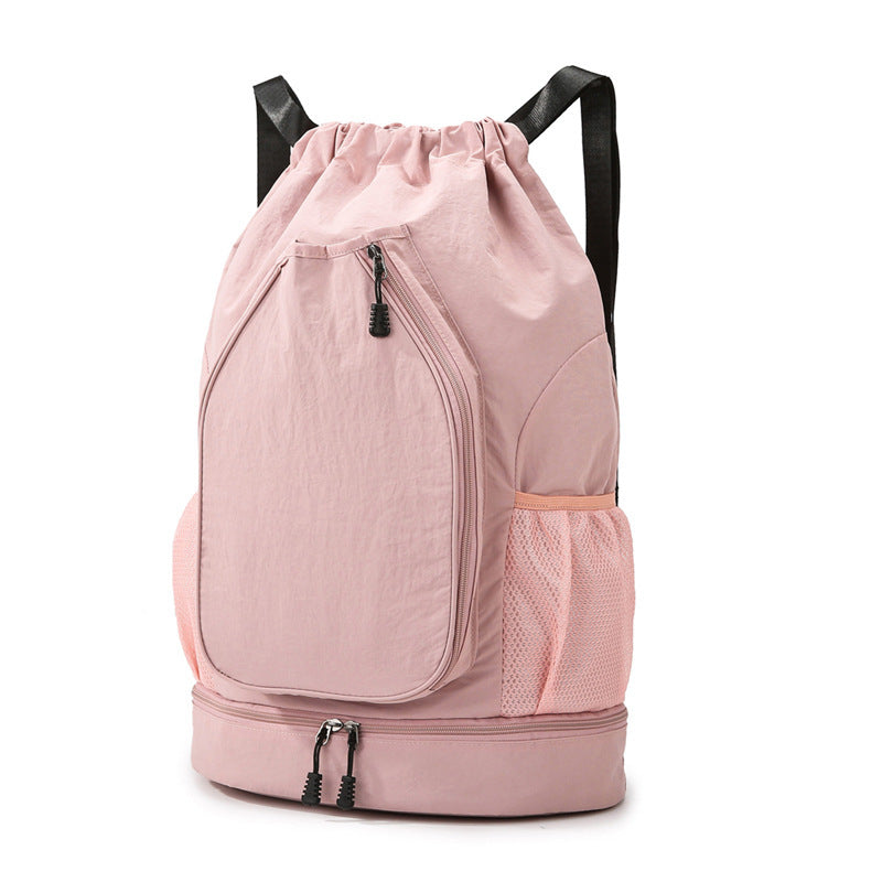 Drawstring Drawstring Pocket Outdoor Tennis Backpack
