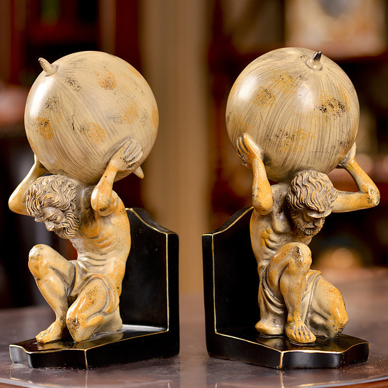 Resin Sculpture Of Office Figures