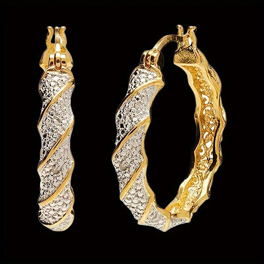 Earrings European And American Eye-catching Hollow Women's