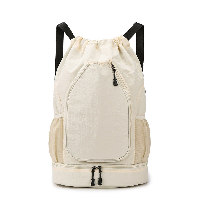 Drawstring Drawstring Pocket Outdoor Tennis Backpack